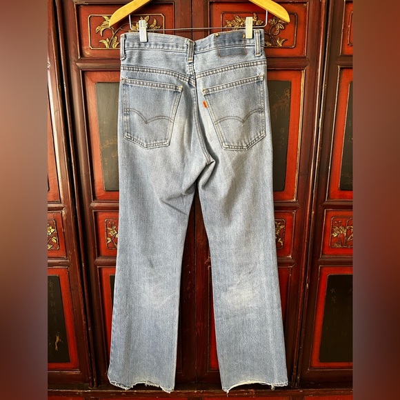 Vintage Levi Jeans with Rolling Stones Patch 👖👅 - Picture 4 of 7